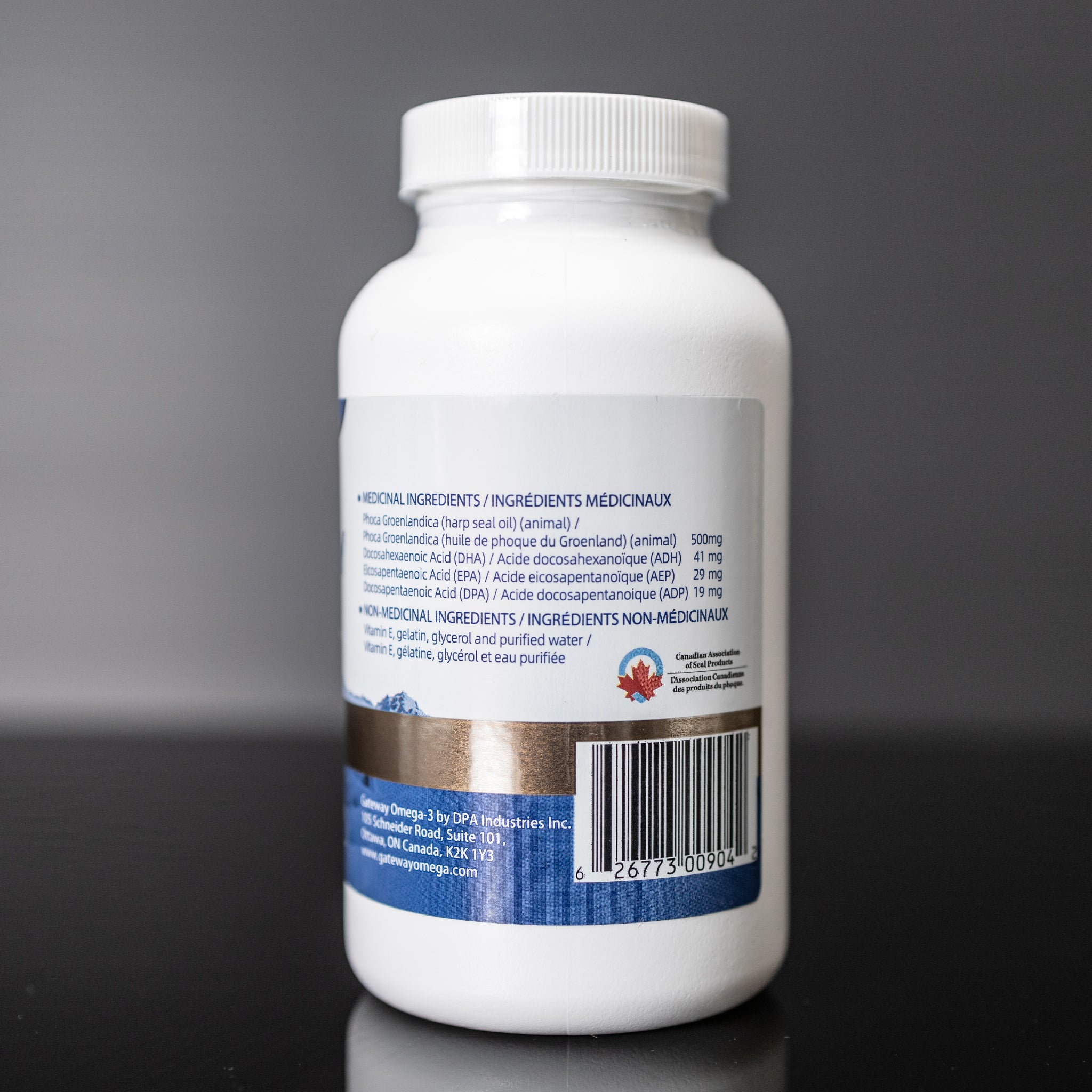 Gateway Seal Oil Omega-3 (250 softgels) x6