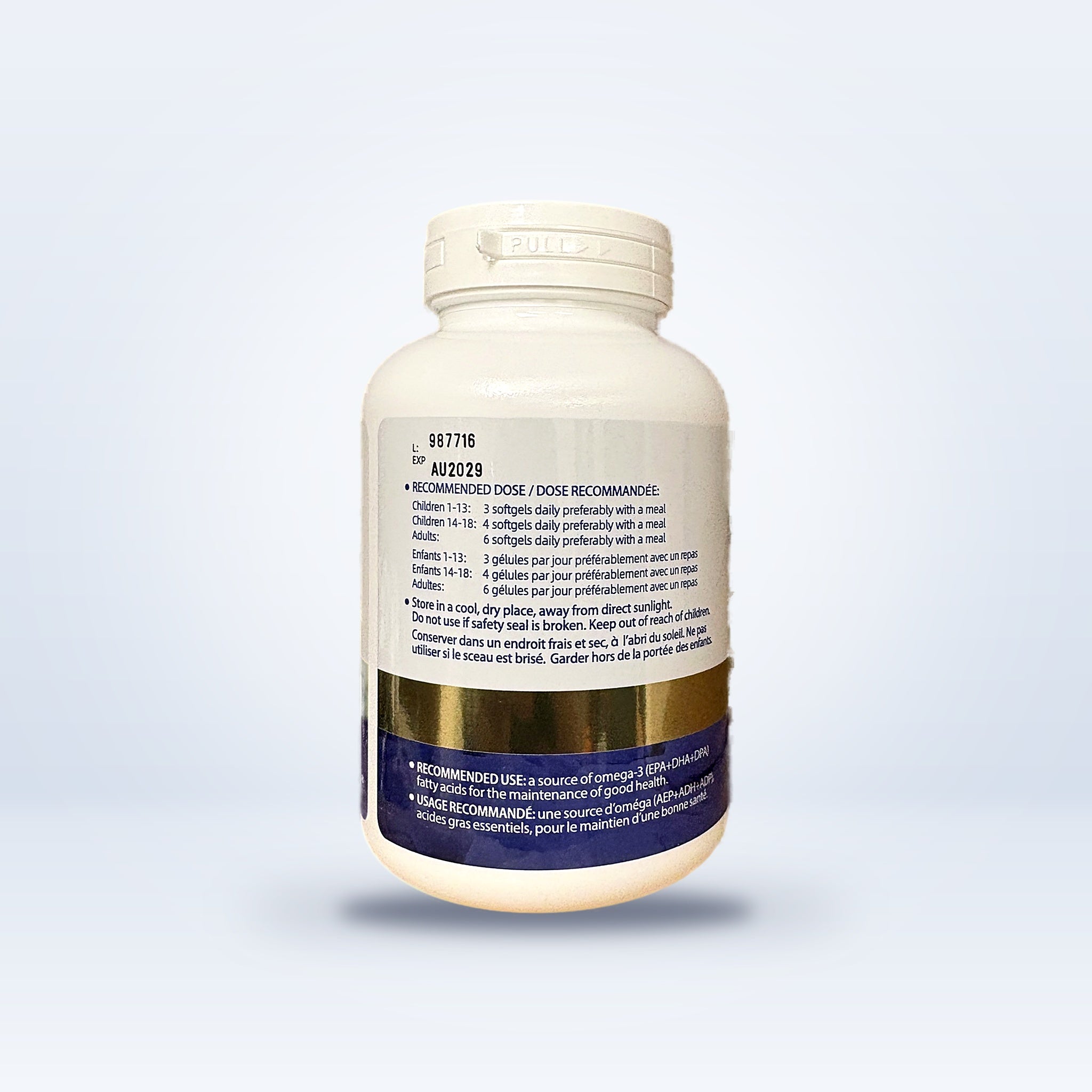 Gateway Seal Oil Omega-3 (250 softgels) x6