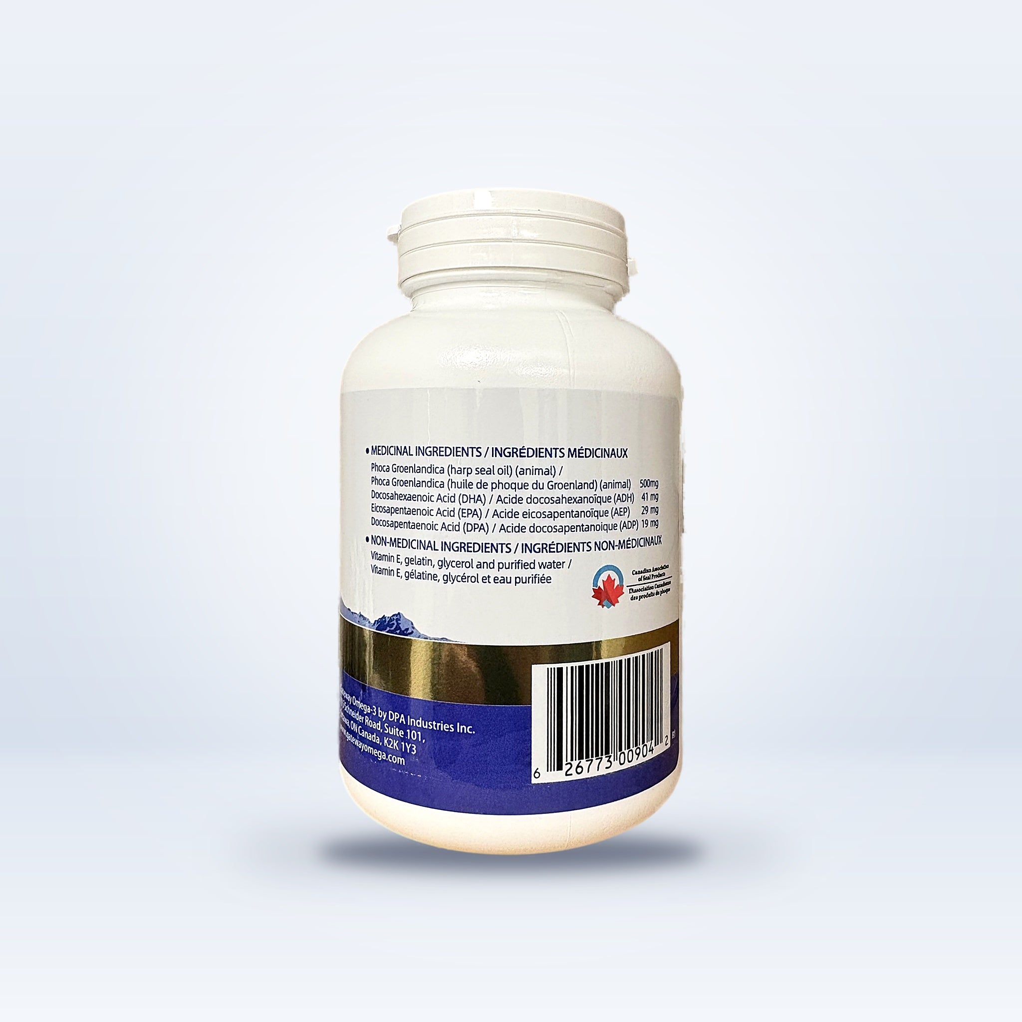 Gateway Seal Oil Omega-3 (250 softgels) x6