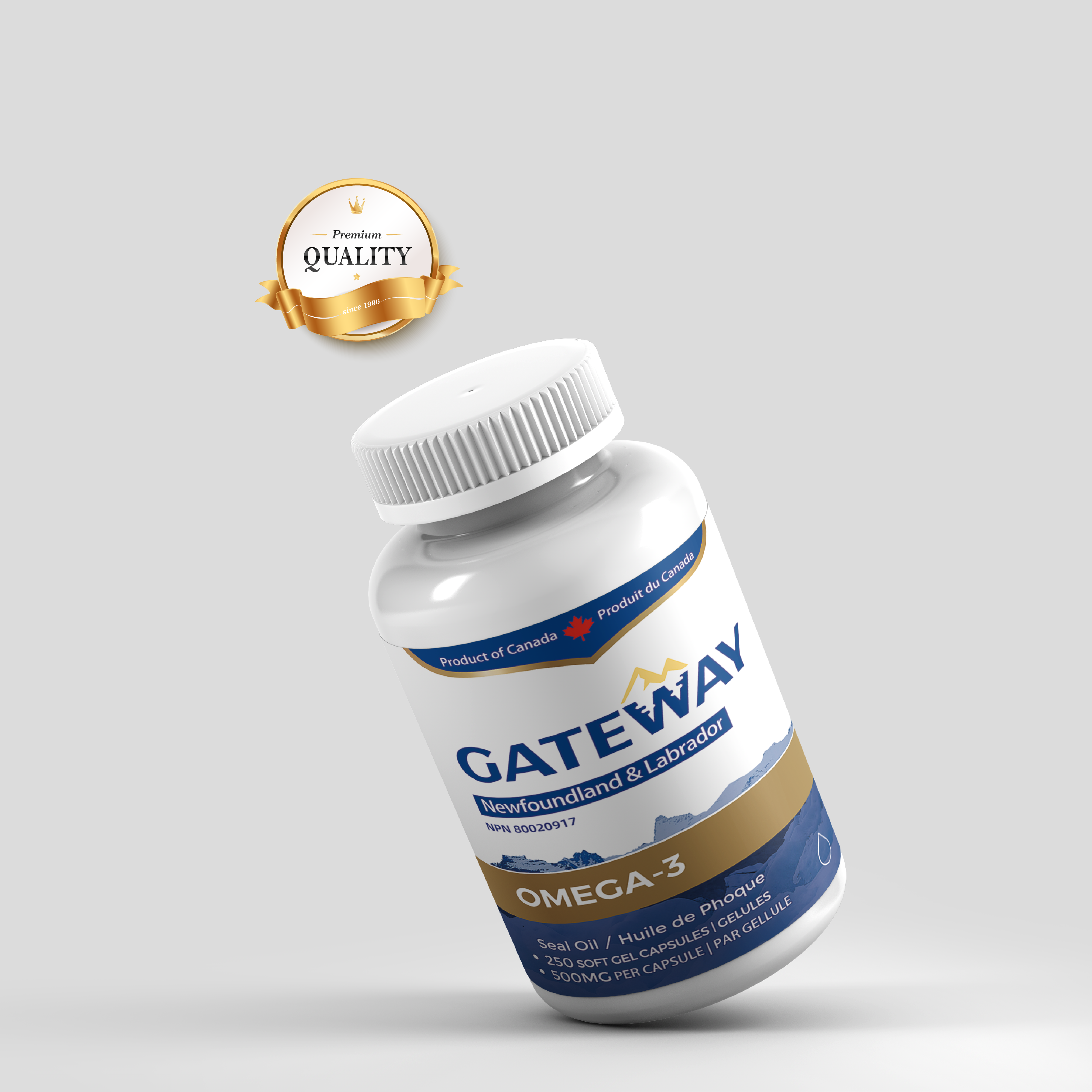 Gateway海豹油omega-3（250粒）