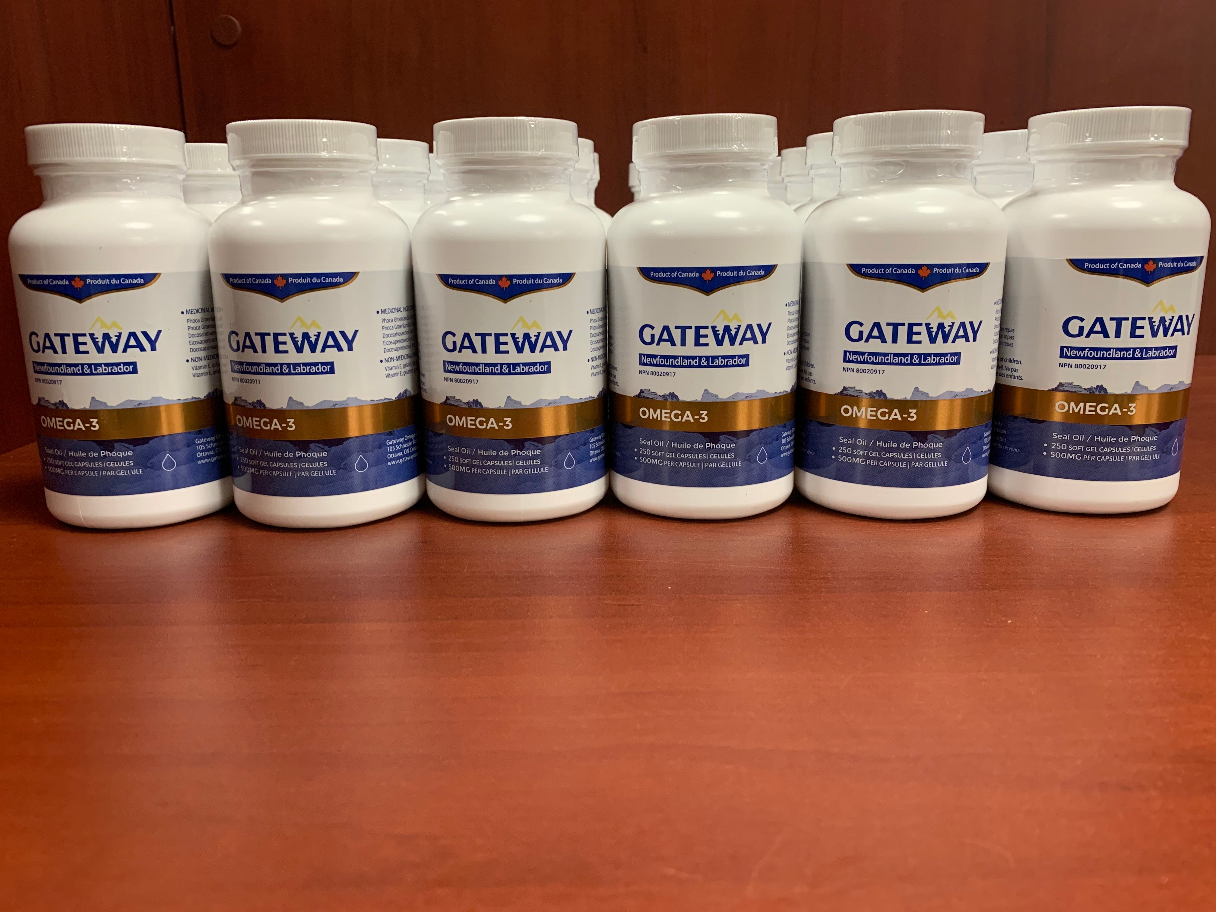 Gateway Seal Oil Omega-3 (250 softgels) x24